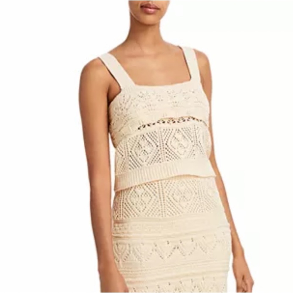 Lucy Paris Crocheted Top
